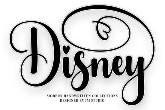 Disney Font